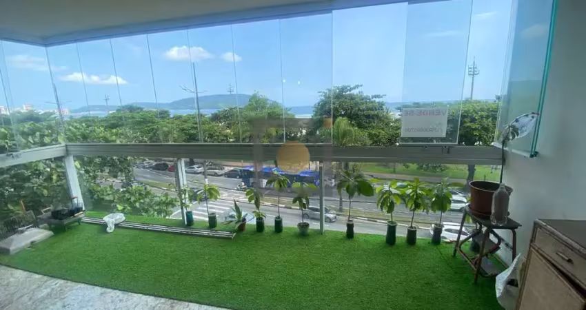 Apartamento à venda no coração de santos-sp: 3 quartos, 1 suíte, 2 salas, 150,00 m² no gonzaga!