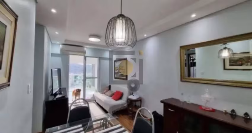 APARTAMENTO A VENDA NA VILA MATHIAS EM SANTOS, 02 QUARTOS, VAGA DE GARAGEM E LAZER COMPLETO!
