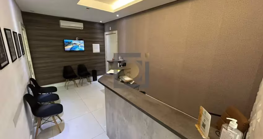 Sala comercial à venda em santos-sp, vila mathias: 3 salas, 1 banheiro, 1 vaga de garagem.
