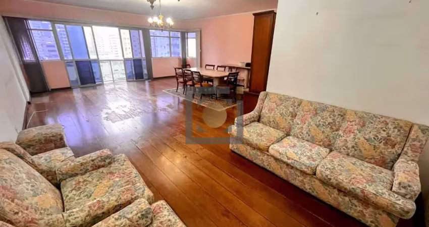 Apartamento com 4 quartos e 2 suítes no embaré, santos-sp - 186m² e 2 vagas!