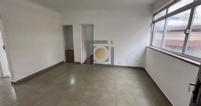 Apartamento de 2 quartos à venda em condomínio na vila mathias, santos-sp: 76m², 1 banheiro, 1 sala