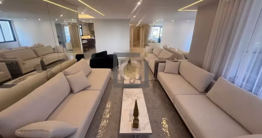 Magnífico apartamento à venda em santos-sp, bairro boqueirão, 4 quartos, 4 suítes, 3 salas, 6 banheiros, 4 vagas de garagem, 295m².