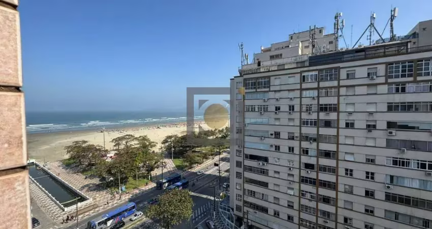 Apartamento de alto padrão no gonzaga, santos-sp: 3 quartos, 1 suíte, 1 sala, 3 banheiros, 1 vaga, 110m². venda ou locação!