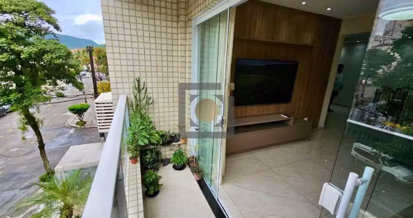 Apartamento de 3 quartos na ponta da praia, santos-sp, com suíte, sala, 3 banheiros, 2 vagas de garagem e 138m² de área. venha conferir!