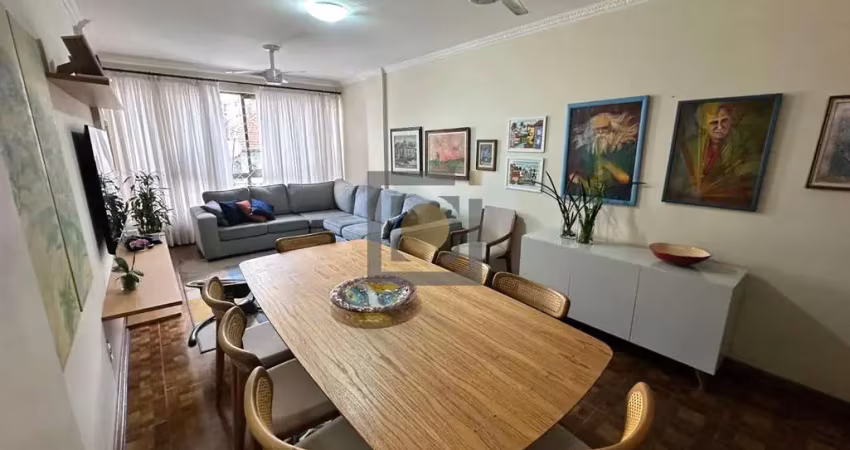 Luxuoso apartamento de 3 quartos com suíte e vaga na pompéia, santos-sp: 138m² para você!