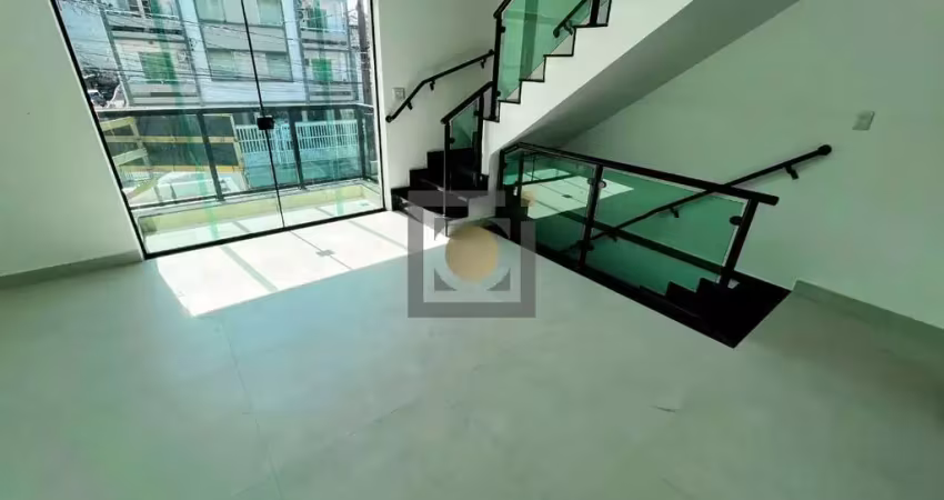Casa à venda em santos-sp, campo grande: 2 quartos, 2 suítes, 2 salas, 2 banheiros, 2 vagas na garagem, 98,08m². venha conferir!