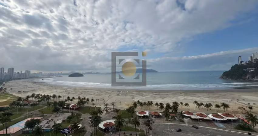 Apartamento à venda em são vicente-sp, itararé: 3 quartos, 1 suíte, vista mar, 150m², 1 vaga - não perca essa oportunidade!