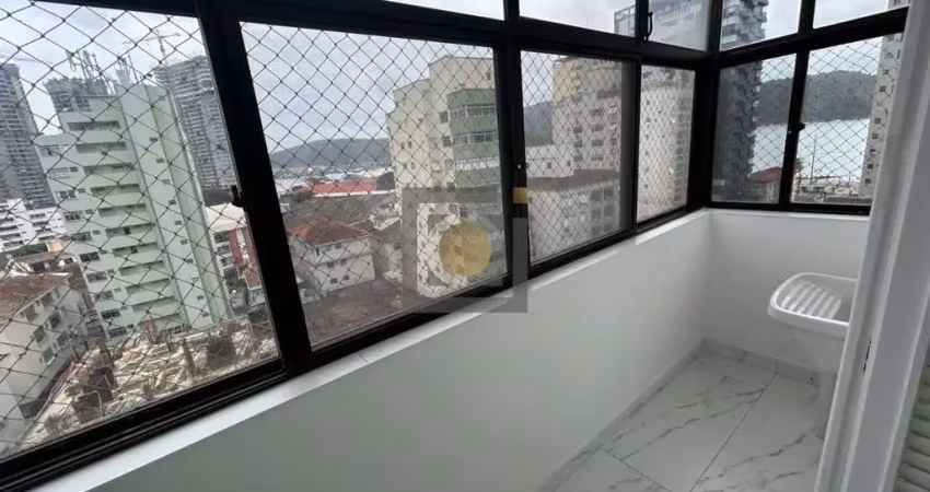 Apartamento à venda na ponta da praia, santos-sp: 1 quarto, 1 suíte, 1 sala, 1 vaga de garagem - 57m² de área. aproveite!