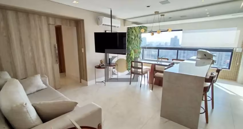 Apartamento à venda em santos-sp, ponta da praia: 2 quartos, 1 suíte, 1 sala, 2 banheiros, 1 vaga, 65m² de área. aproveite!