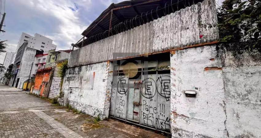 Oportunidade única: terreno comercial de 1.600 m² à venda na vila mathias, santos-sp!
