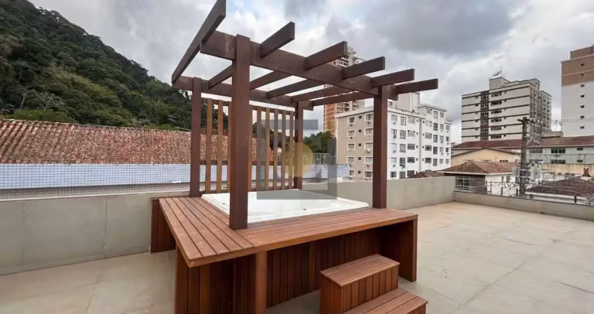 Casa à venda em santos-sp, marapé: 6 quartos, 3 suítes, 3 salas, 5 banheiros, 2 vagas, 172m² de área