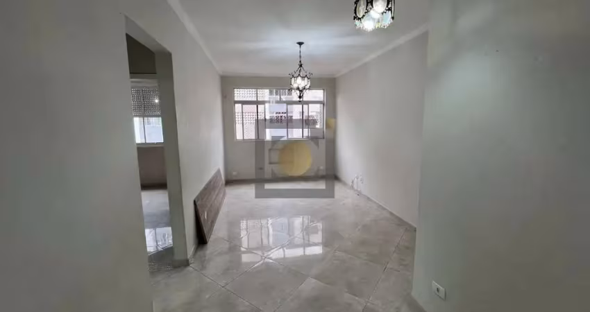 Imperdível apartamento à venda na ponta da praia em santos-sp: 2 quartos, 2 salas, 2 banheiros, vaga de garagem, 77m².