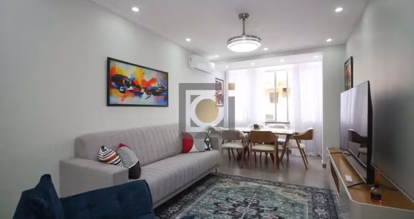 Apartamento à venda em santos-sp: 3 quartos, 1 suíte, 1 sala, 3 banheiros, 1 vaga de garagem, 100m² no josé menino!