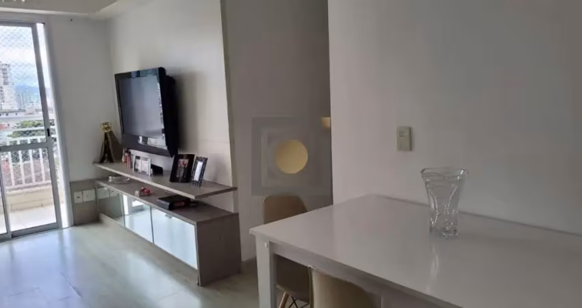 Apartamento à venda em santos-sp, marapé: 2 quartos, 1 suíte, 2 salas, 1 vaga de garagem, 62,00 m²
