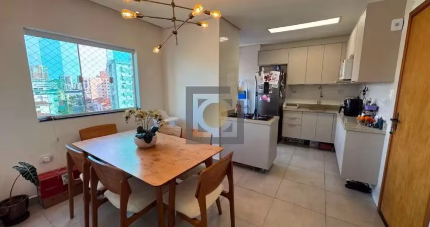 Apartamento à venda em santos-sp, campo grande: 2 quartos, 1 suíte, 2 salas, 2 banheiros, 1 vaga, 72m²!