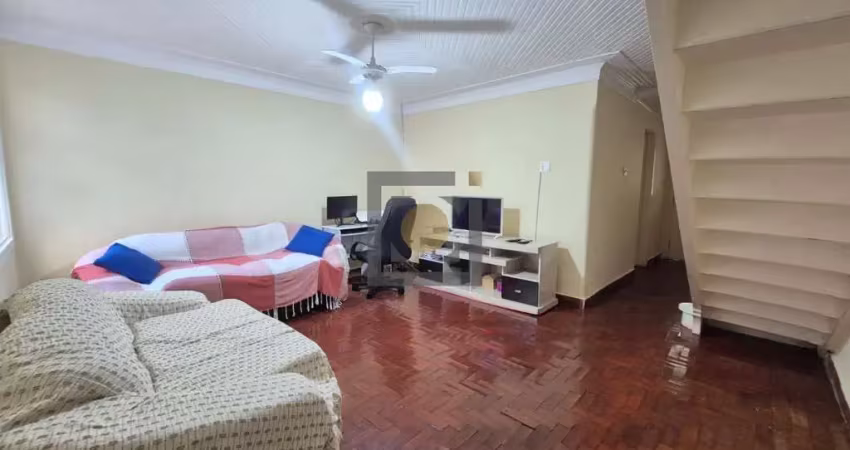 Casa à venda em santos-sp, bairro pompéia: 3 quartos, 2 salas, 2 banheiros, 2 vagas de garagem, 151,57m². venha conferir!