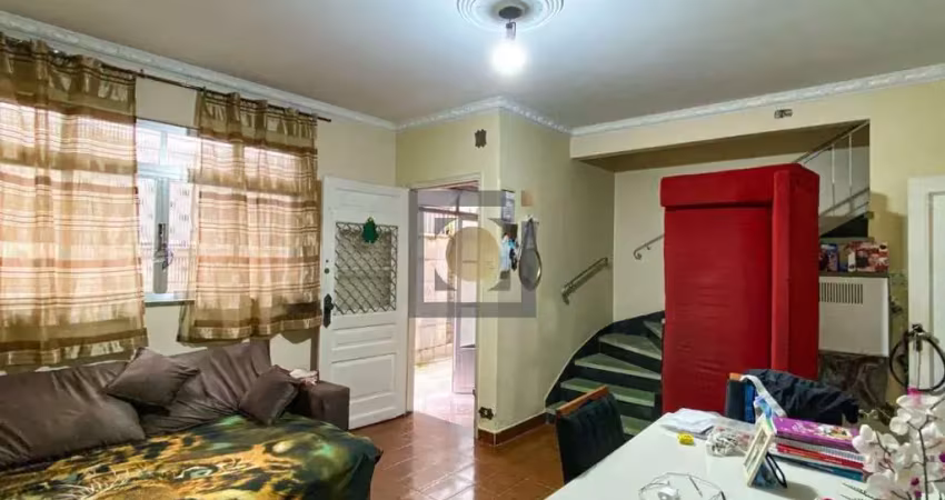 Imperdível: casa à venda em santos-sp, vila mathias, 2 quartos, 2 salas, 2 banheiros, 84m² de área!