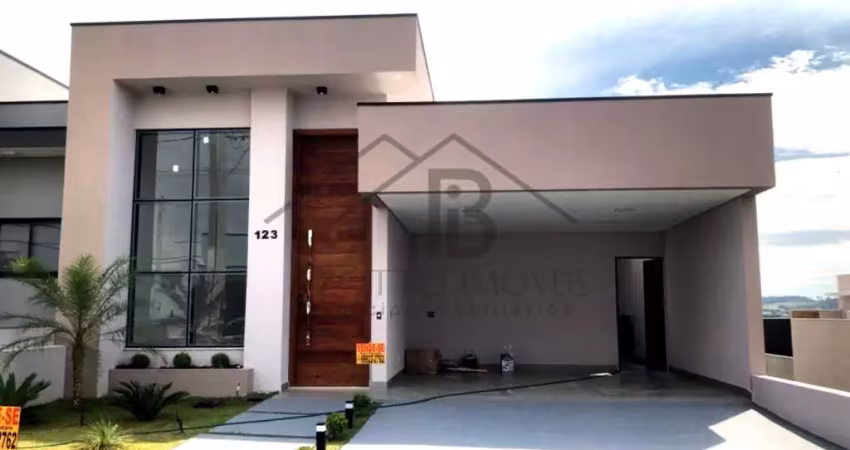 Vende-se belíssima casa no condomínio jardim piemonte com 198 m2 de área construída em um lote de 300 m2