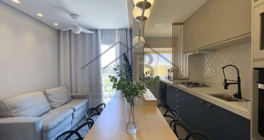 Imperdível oportunidade! Apartamento à venda em Indaiatuba-SP, Helvétia: 2 quartos, 2 salas, 1 banheiro, 2 vagas, 51m².
