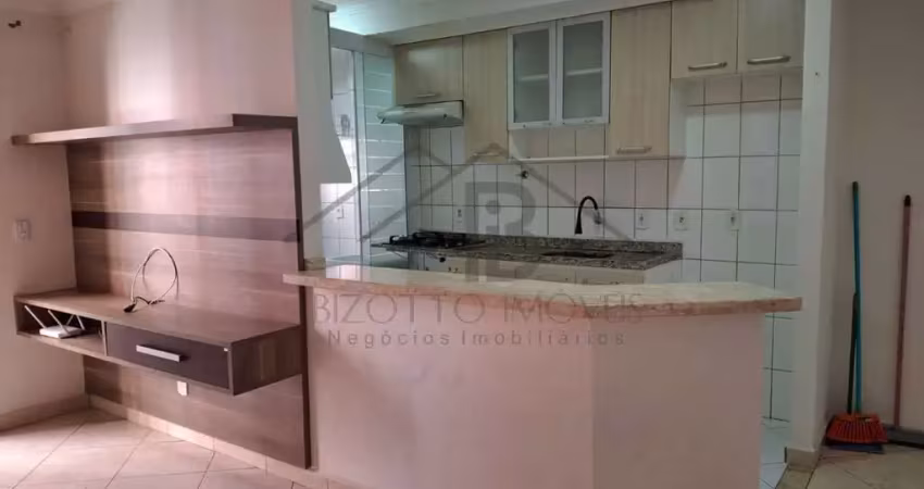 Apartamento para venda ou locação em indaiatuba-sp, jardim alice: 2 quartos, 2 salas, 1 banheiro, 1 vaga de garagem!
