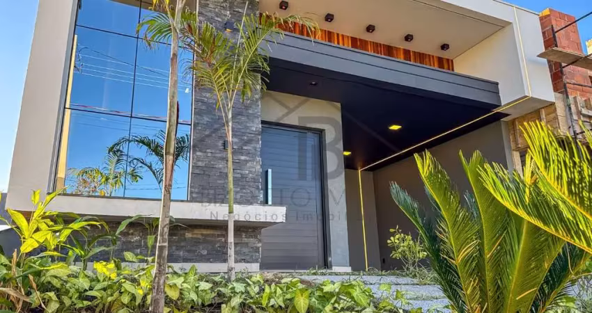 Imperdível! casa em condomínio à venda em indaiatuba-sp, condominio park gran reserve. 2 quartos, 1 suíte, 2 salas, 3 vagas, 138,78m².