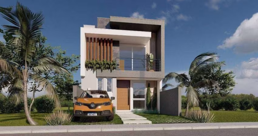 Casa com 3 dormitórios com suíte à venda, 125 m² - Primavera - Gravataí/RS