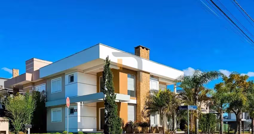 Casa de esquina com 4 dormitórios, 240 m² - venda ou aluguel - alphaville - gravataí/rs