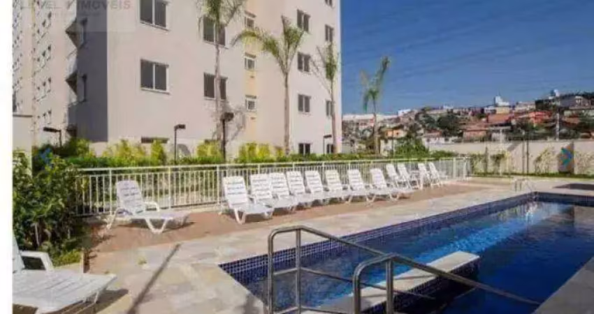 Apartamento fantástico no condomínio fatto family club  - taboõa da serra