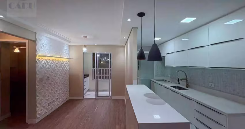 Apartamento todo reformado no condomínio residencial florença - cotia