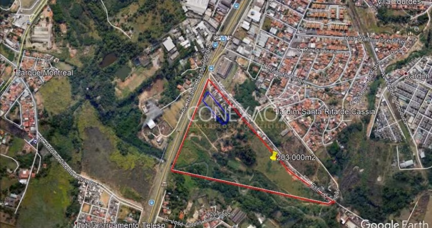 Terreno comercial à venda na Rodovia Santos Dumont, S/Nº, Jardim das Bandeiras, Campinas