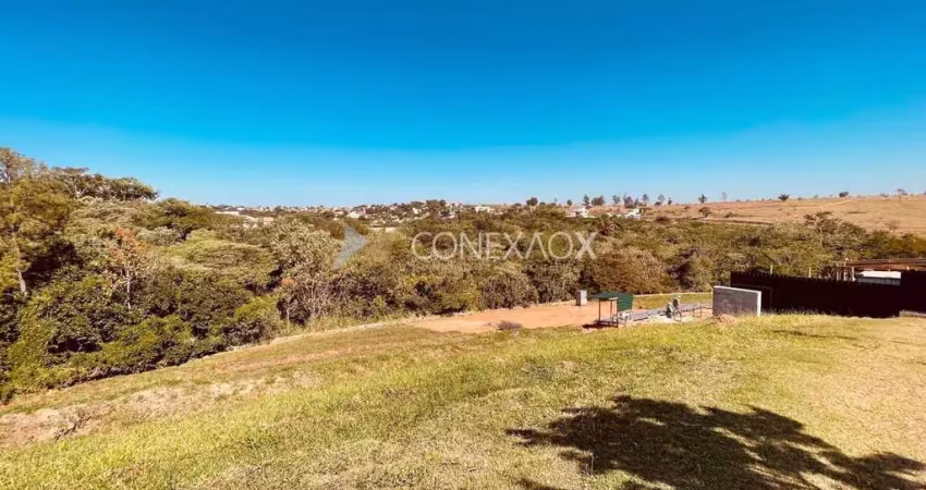 Terreno em condomínio fechado à venda na Avenida Isaura Roque Quércia, 5, Loteamento Residencial Pedra Alta (Sousas), Campinas