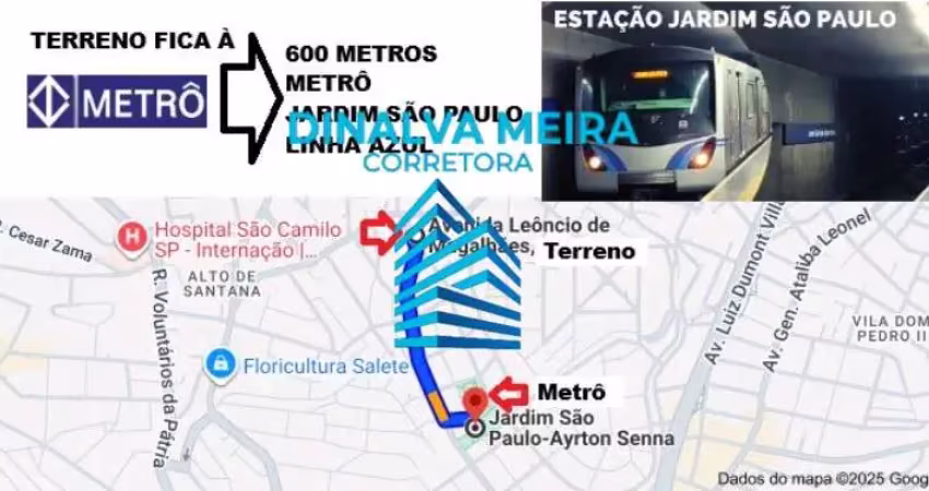 Terreno à venda na Avenida Leôncio de Magalhães, 1648, Jardim São Paulo (Zona Norte), São Paulo