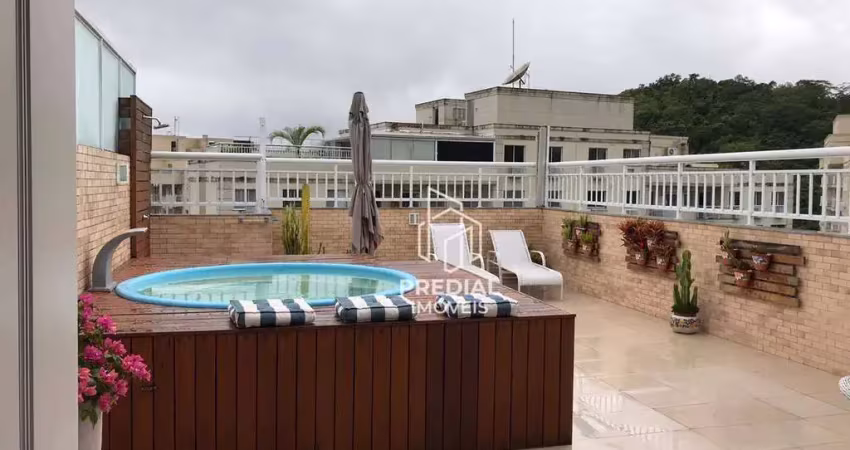 Cobertura à venda, 140 m² por r$ 600.000,00 - maria paula - niterói/rj
