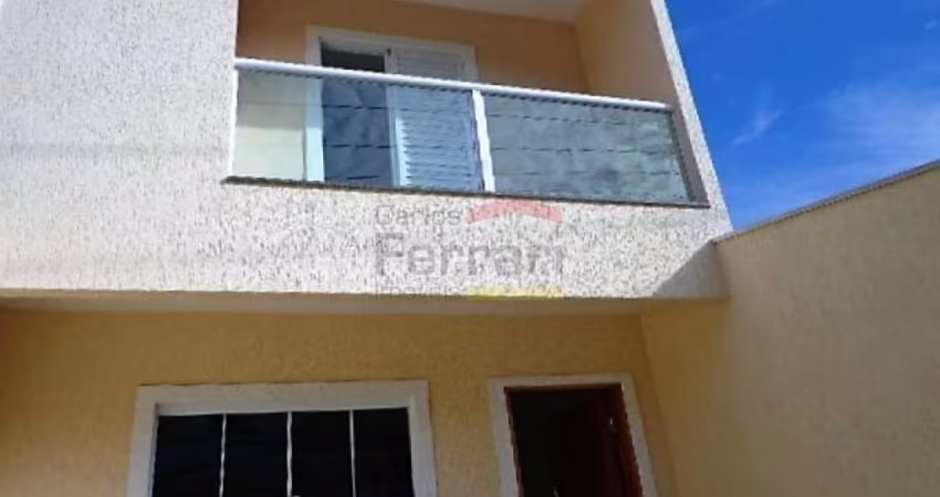 Sobrado novo, 3 quartos, sendo 1 suíte, 1 vaga , Água Fria.
