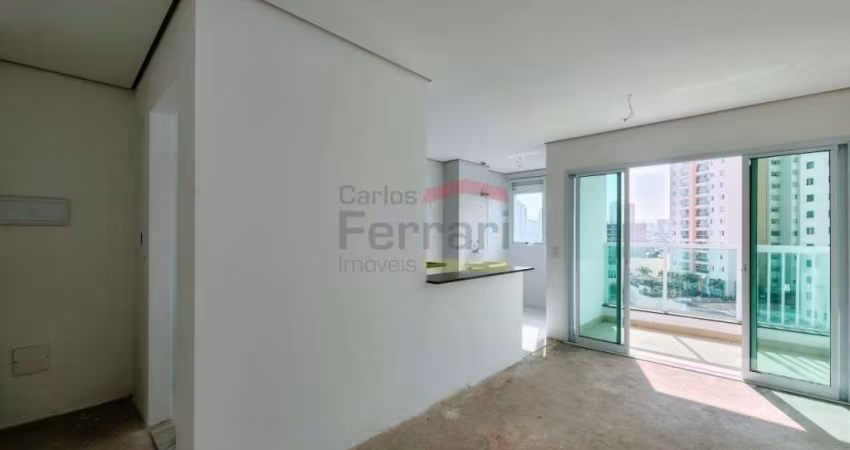 APARTAMENTO COM 55 METROS QUADRADOS, 2 DORMITÓRIOS, 1 VAGA E 1 BANHEIRO.