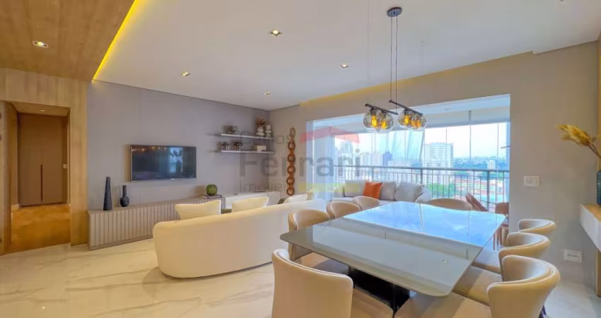Veja o vídeo | Em Santana, Apartamento 183 metros, varanda gourmet, 4 dormitórios, 2 suítes, 4 vagas