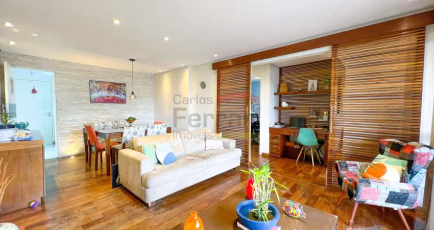 APARTAMENTO  ALTO DE SANTANA, 105 METROS, 3 QUARTOS, SUÍTES, 2 VAGAS E SACADA COM VISTA LIVRE.