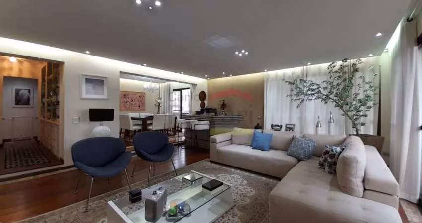Apartamento alto padrão à venda em Santana, 4 suítes, 4 vagas, linda vista 360º