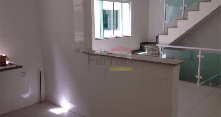 Sobrado condominio 2 dormitorios 1 suite 2 vagas horto florestal