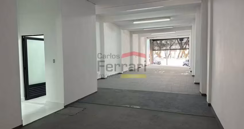 Loja avenida grande circulação, pé direito auto 2 pisos 4 wc estacionamento 2 frentes