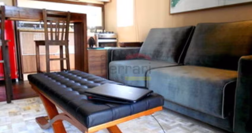 Studio 1 dormitório mobiliado em Perdizes - 42m² com Varanda Gourmet e Lazer