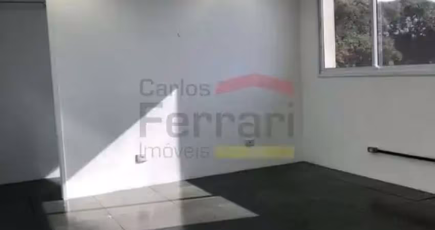 Sala comercial com 46 m², 2 banheiros, 1 vaga, ao lado do metrô portuguesa tietê