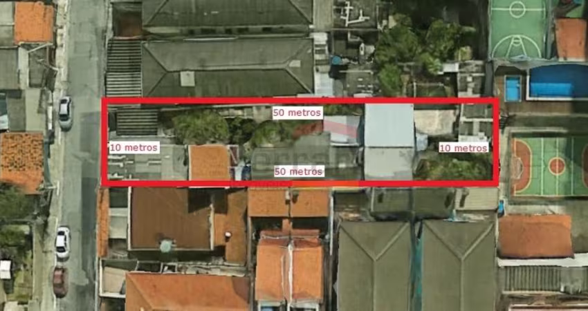Oportunidade imperdível para investidores e construtores, terreno com 500m² (10X50)!