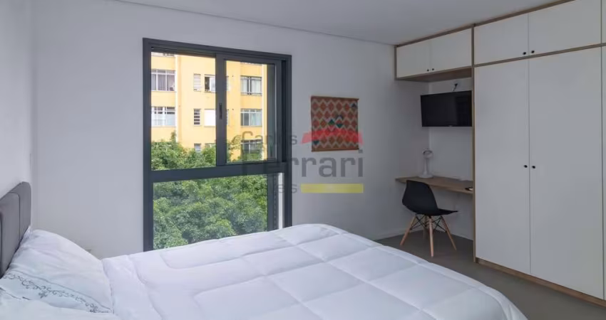 Studio à venda, Santa Cecilia, próximo ao metrô, mobiliado, pronto para morar.
