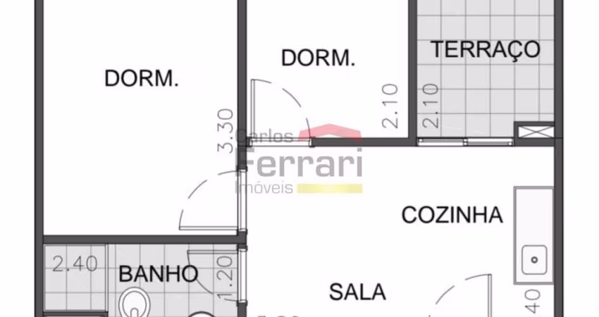 Studio para Venda, Lapa, 2 dormitórios, 31 metrôs, proximo metrô