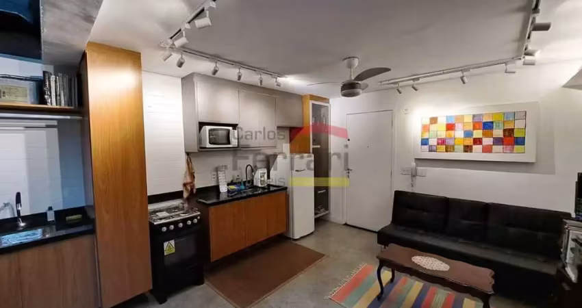 Estudio garden , 1 banheiro todo equipado, na melhor localização.