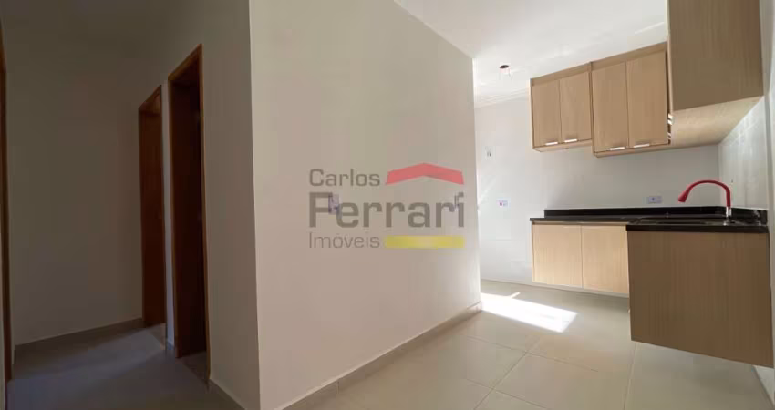 Apartamento de 44 m²,  2 Dormitórios, Acabamentos de Qualidade