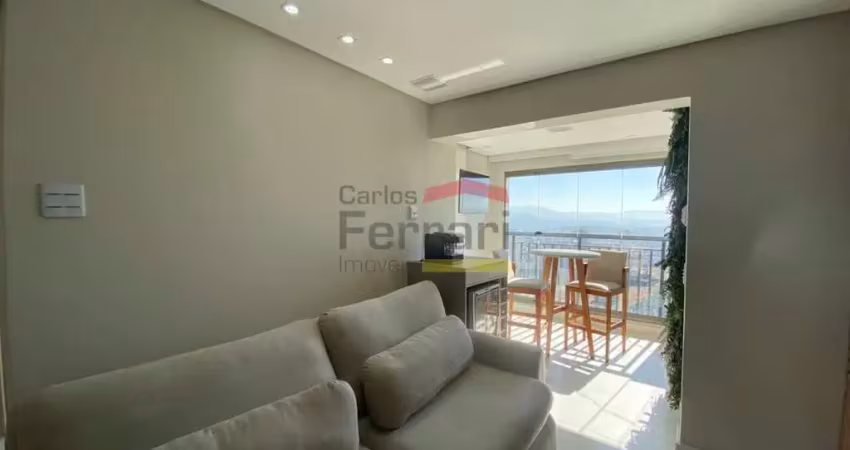 Apartamento novo de 64m², andar alto com varanda gourmet, 1 vaga,  à 100 metros do metrô tucuruvi.