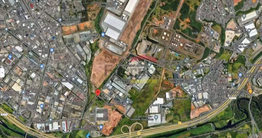 Barracão / Galpão / Depósito para alugar na Rua Orlanda Bérgamo, 100, Cidade Industrial Satélite de São Paulo, Guarulhos