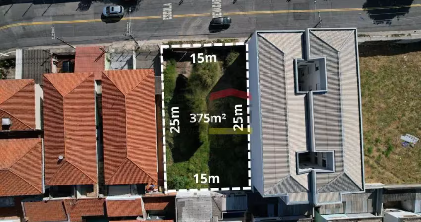 Terreno à venda - 375m² | 15x25 | plano - limpo | rua george chahestian - lauzane paulista